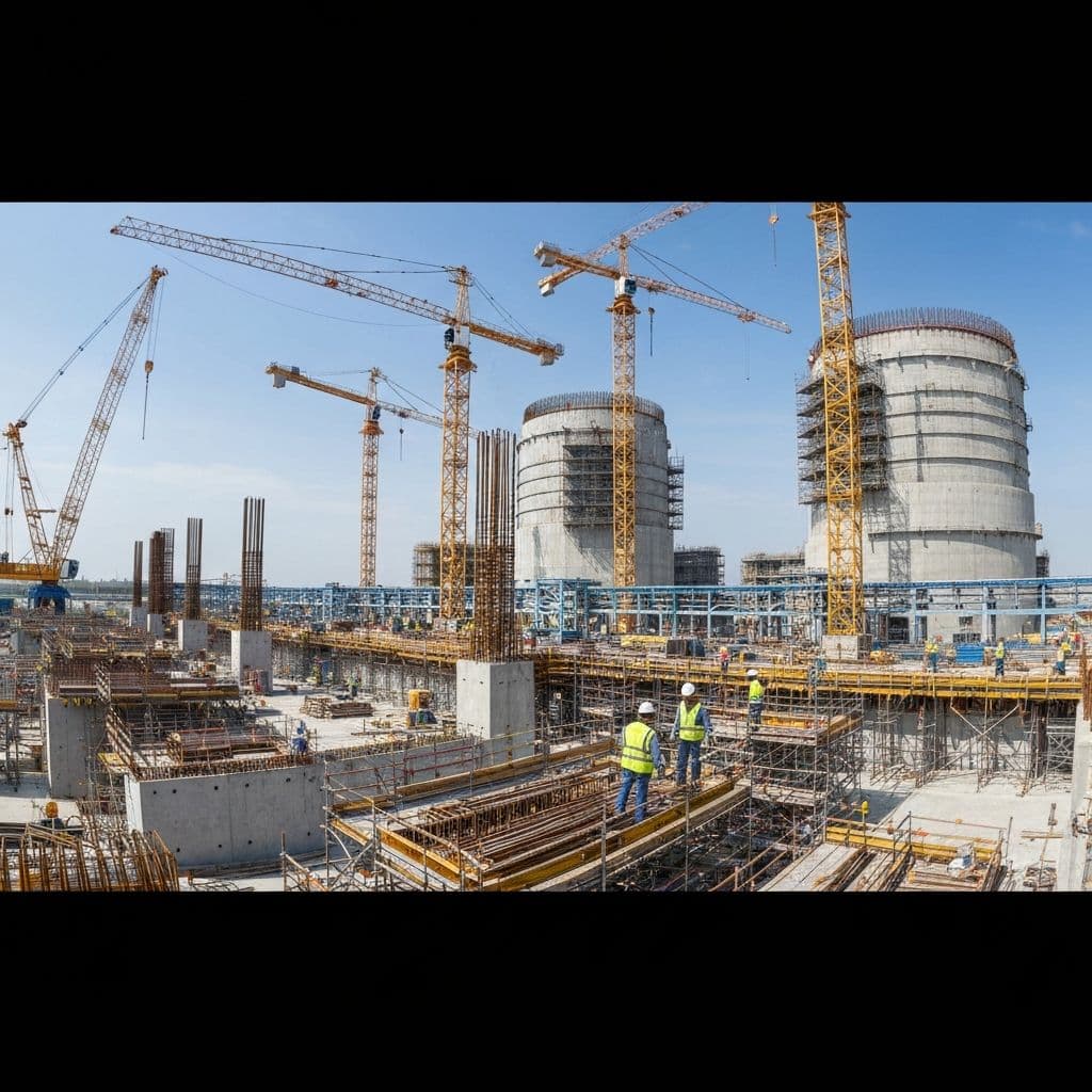 Nuclear power plant construction