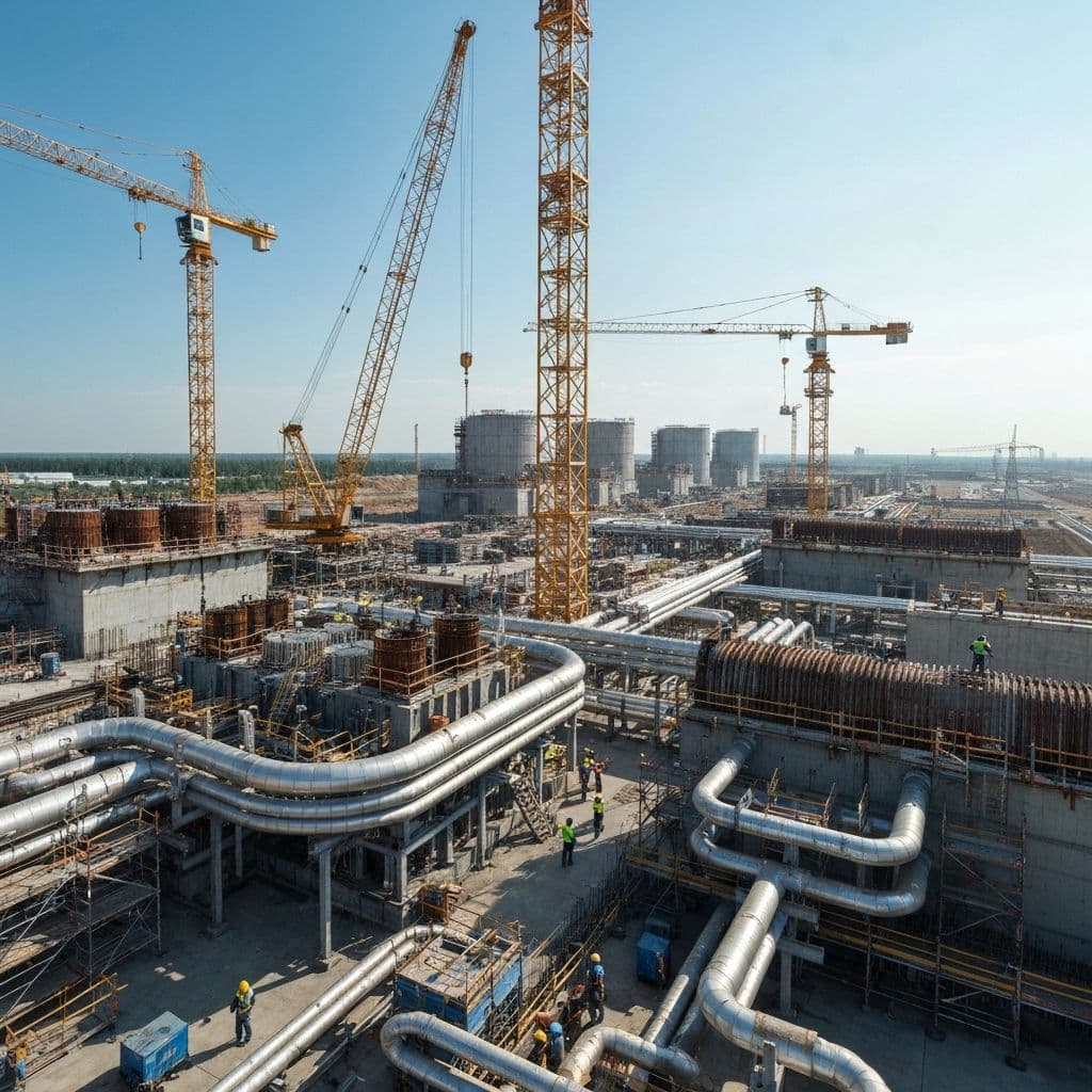 Nuclear and defence facility construction with specialized quality assurance