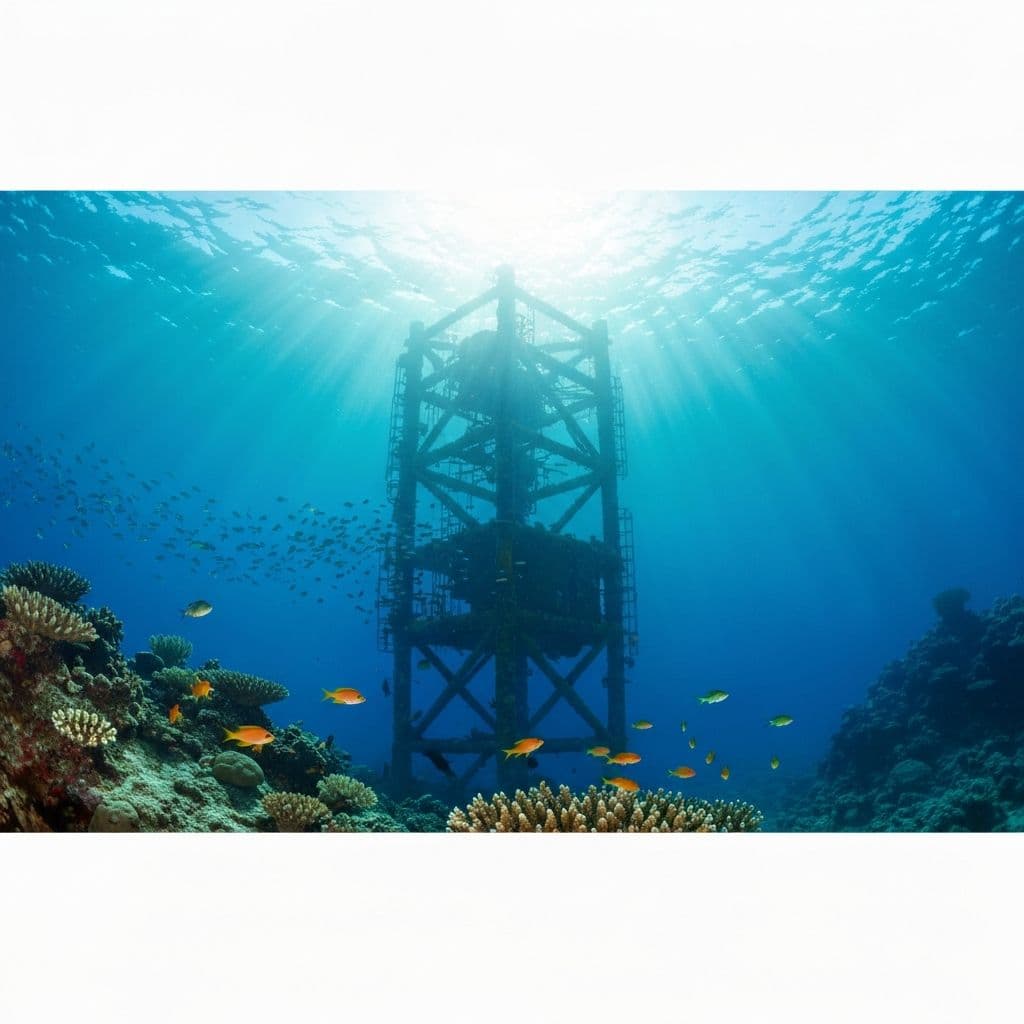 Subsea marine structure and underwater engineering