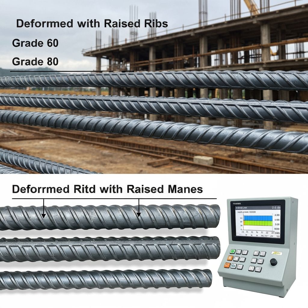 Deformed and Plain Carbon-Steel Reinforcement: ASTM A615/A615M Specification and Quality Standards